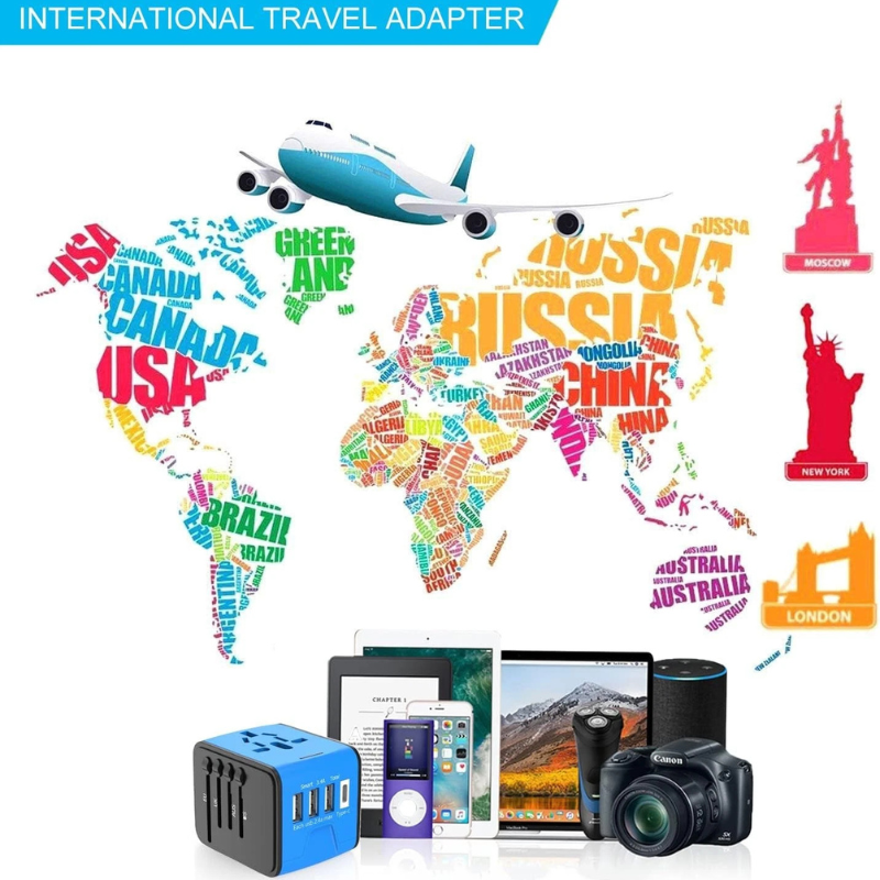SyncBud™ Universal Travel Adapter