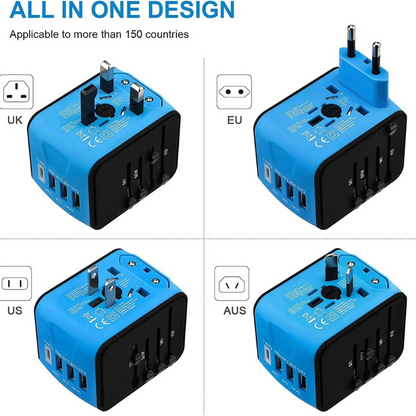 SyncBud™ Universal Travel Adapter