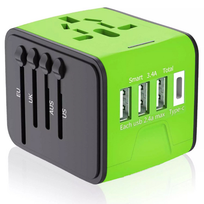 SyncBud™ Universal Travel Adapter